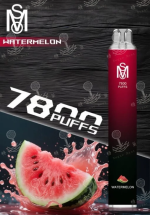 一次性電子煙｜MSO 爅嘶 7800口 - 西瓜口味