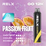 一次性電子煙｜RELX 悅刻 Smash Go 黑條 - 百香果口味
