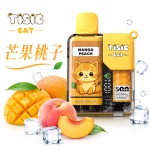 貓咪 TISIC 12000口 一次性電子煙 芒果桃子口味